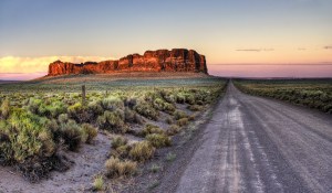 FortRockSunsetByLarryGloth