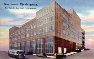 In June 1948, The newspaper moved to a new building on Southwest Broadway.