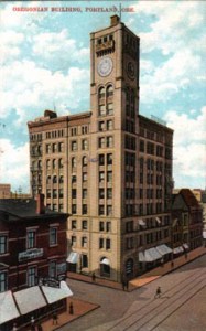 The headquarters of The Oregonian from 1892 to 1948.