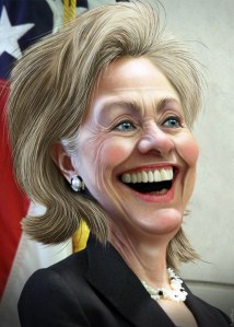 HillaryCaricature
